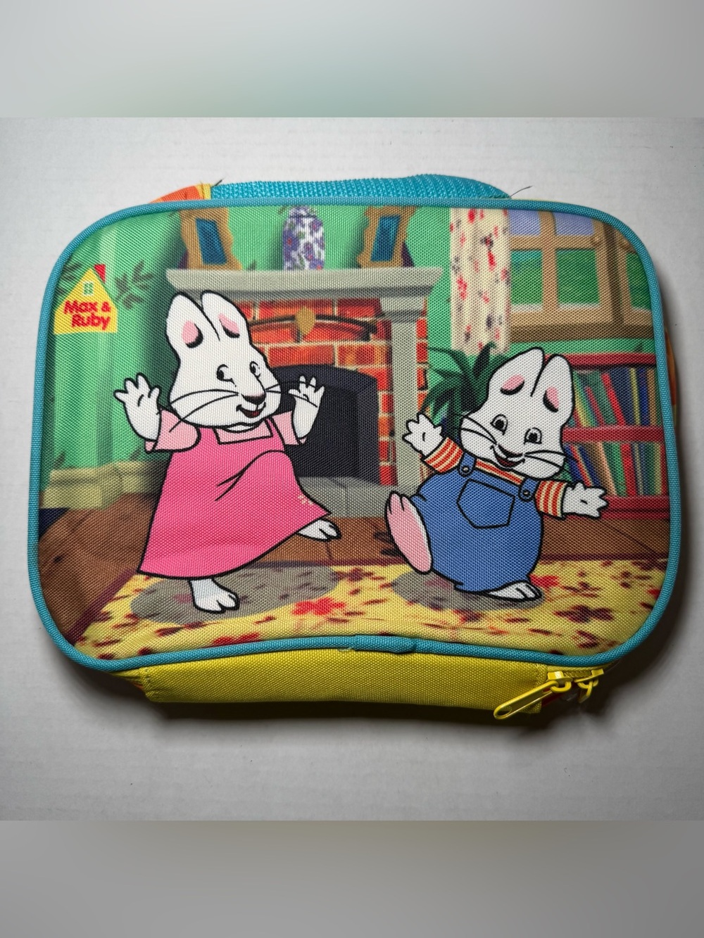 Rosemary Wells Max & Ruby Kids Insulated Lunch Box Bag NEW NWOT